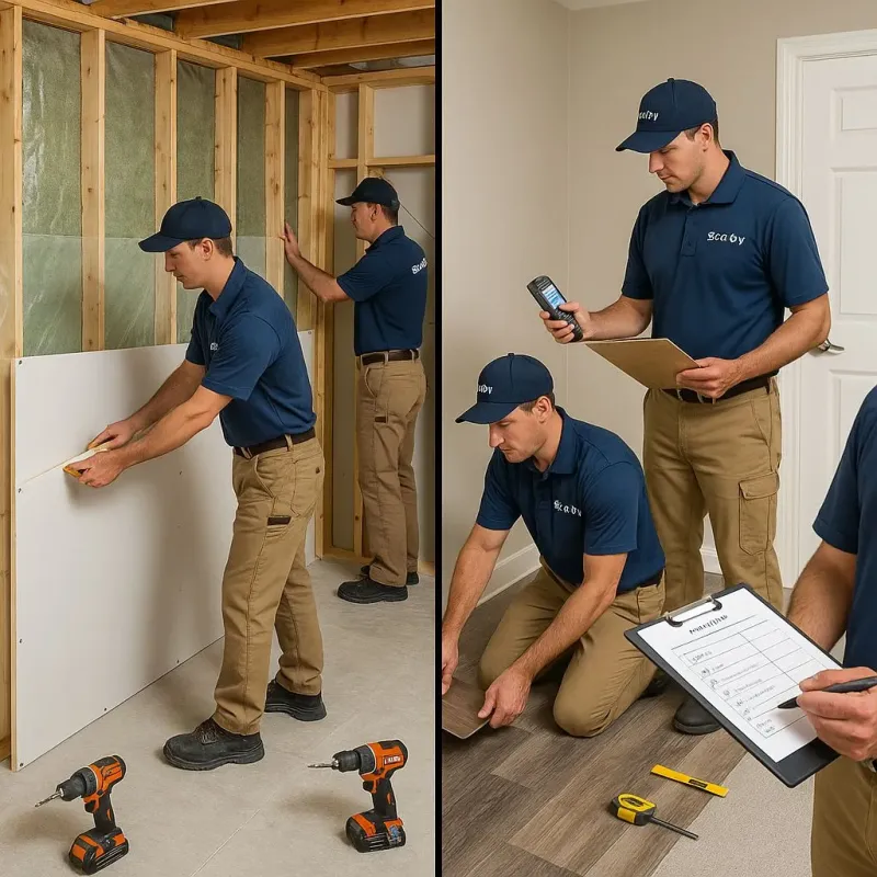 Repairs and Reconstruction process in Saint Peter, MN