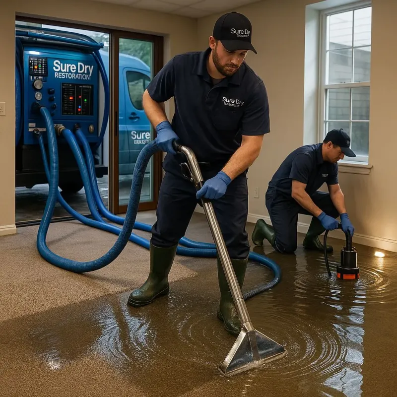 Water Extraction and Removal process in Saint Peter, MN